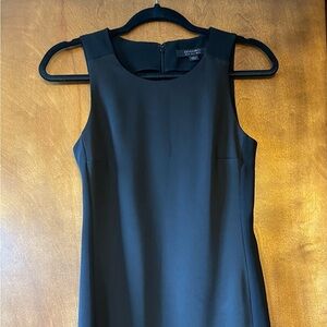 All Saints Black Midi Dress